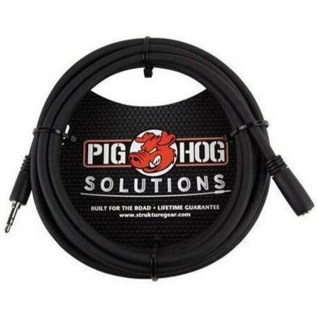 Pig Hog PHX3510 10' Headphone Extension Cable, 3.5mm