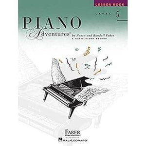 HAL LEONARD HL00420186 Piano Adventures Level 5 - Lesson Book - Ray's Midbell Music