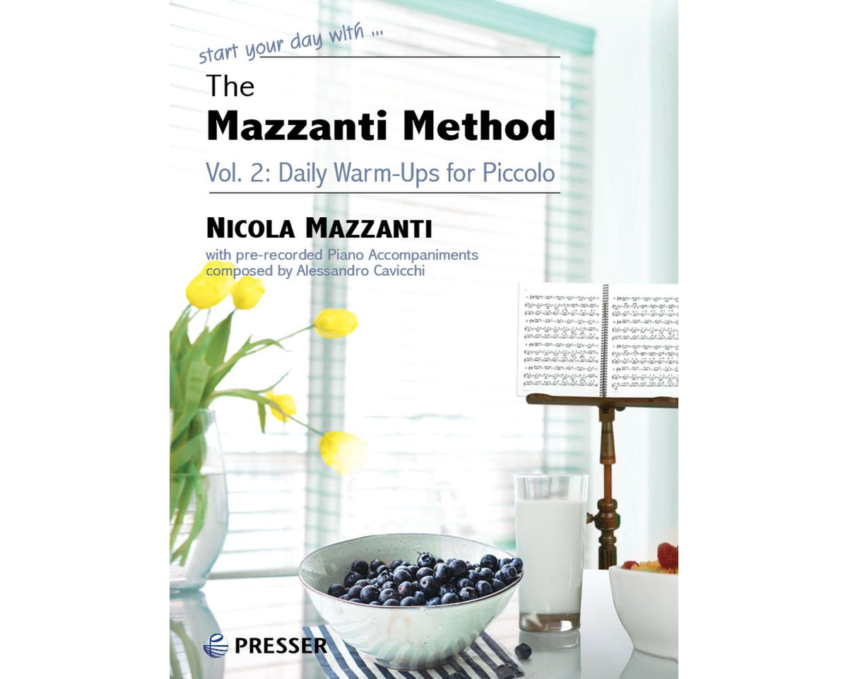 CARL FISHER 41441232 The Mazzanti Method, Vol. 2, Daily Warm-Ups for Piccolo