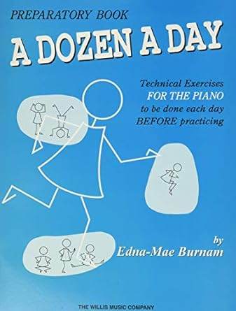 HAL LEONARD HL00414222 A Dozen a Day Preparatory Book - Ray's Midbell Music