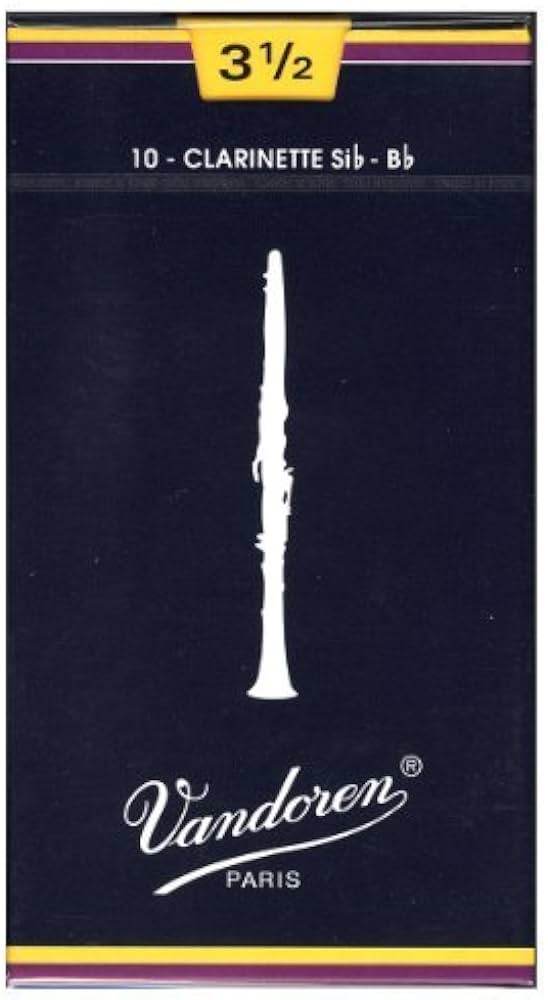 VANDOREN CR1035 #3.5 Clarinet Reeds, Box of 10 - Ray's Midbell Music
