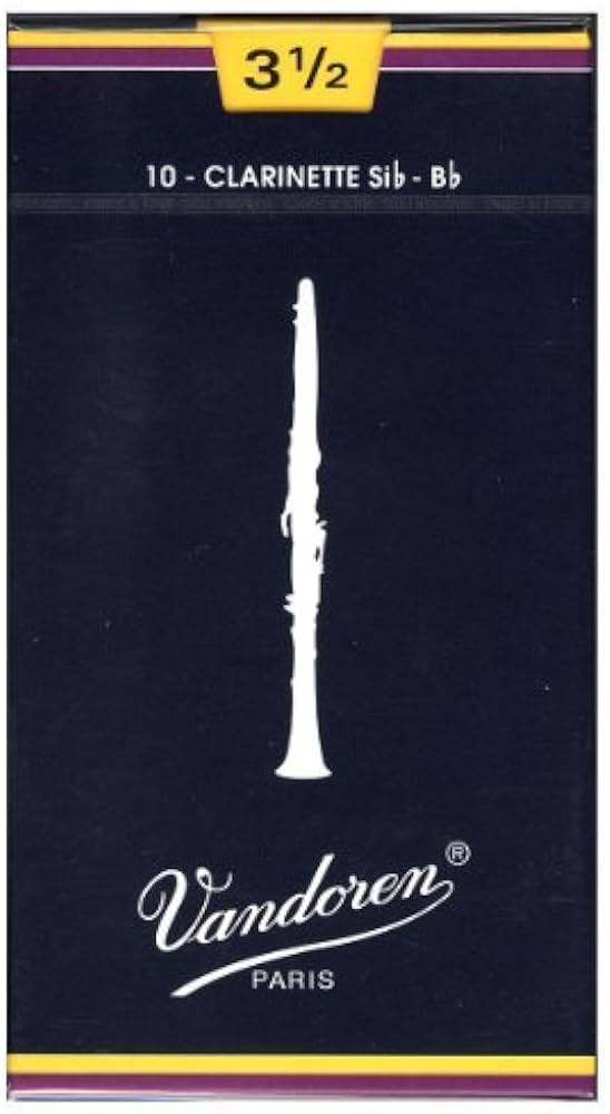 VANDOREN CR1035 #3.5 Clarinet Reeds, Box of 10