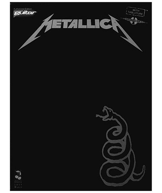CHERRY LANE 02501195 Metallica - Black
