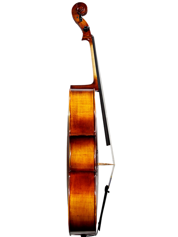 Krutz C410OFT 4/4 100 Series Cello w/ Bag & Silver Pernambuco Bow