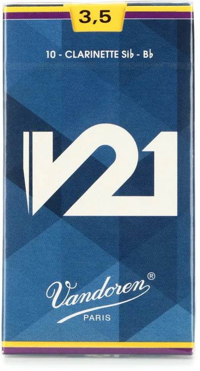 VANDOREN V21 CR8035 #3.5 Clarinet Reeds, Box of 10 - Ray's Midbell Music