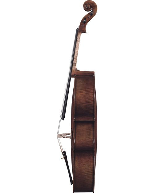 MAPLE LEAF MLS513C44EUIIOFT 4/4 Craftsman Collection Noble Philip II European Model Cello Outfit w/ Elite Moonlight Gray Bag & Savî Carbon Bow