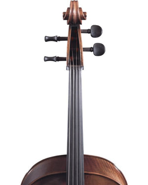 MAPLE LEAF MLS513C44EUIIOFT 4/4 Craftsman Collection Noble Philip II European Model Cello Outfit w/ Elite Moonlight Gray Bag & Savî Carbon Bow