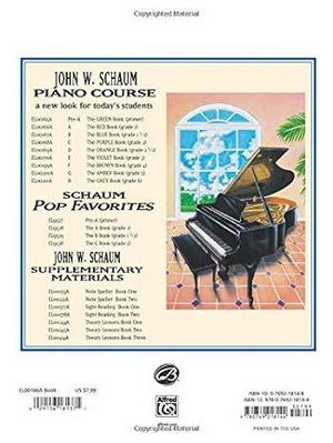 ALFRED 00EL00166A John W. Schaum Piano Course A; The Red Book - Ray's Midbell Music