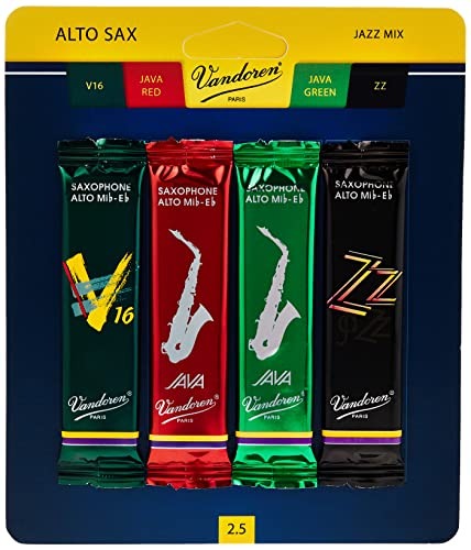 VANDOREN SRMIXA25 #2.5 Jazz Sampler Pack Alto Sax