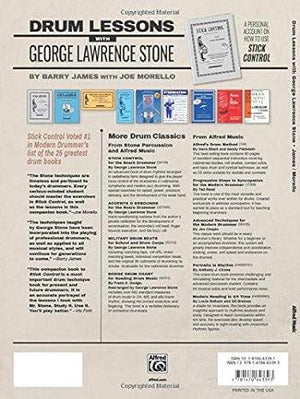 ALFRED 0048598 Drum Lessons with George Lawrence Stone [Snare Drum] - Ray's Midbell Music