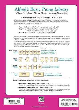 ALFRED 002116 Alfred's Basic Piano Course: Recital Book 4