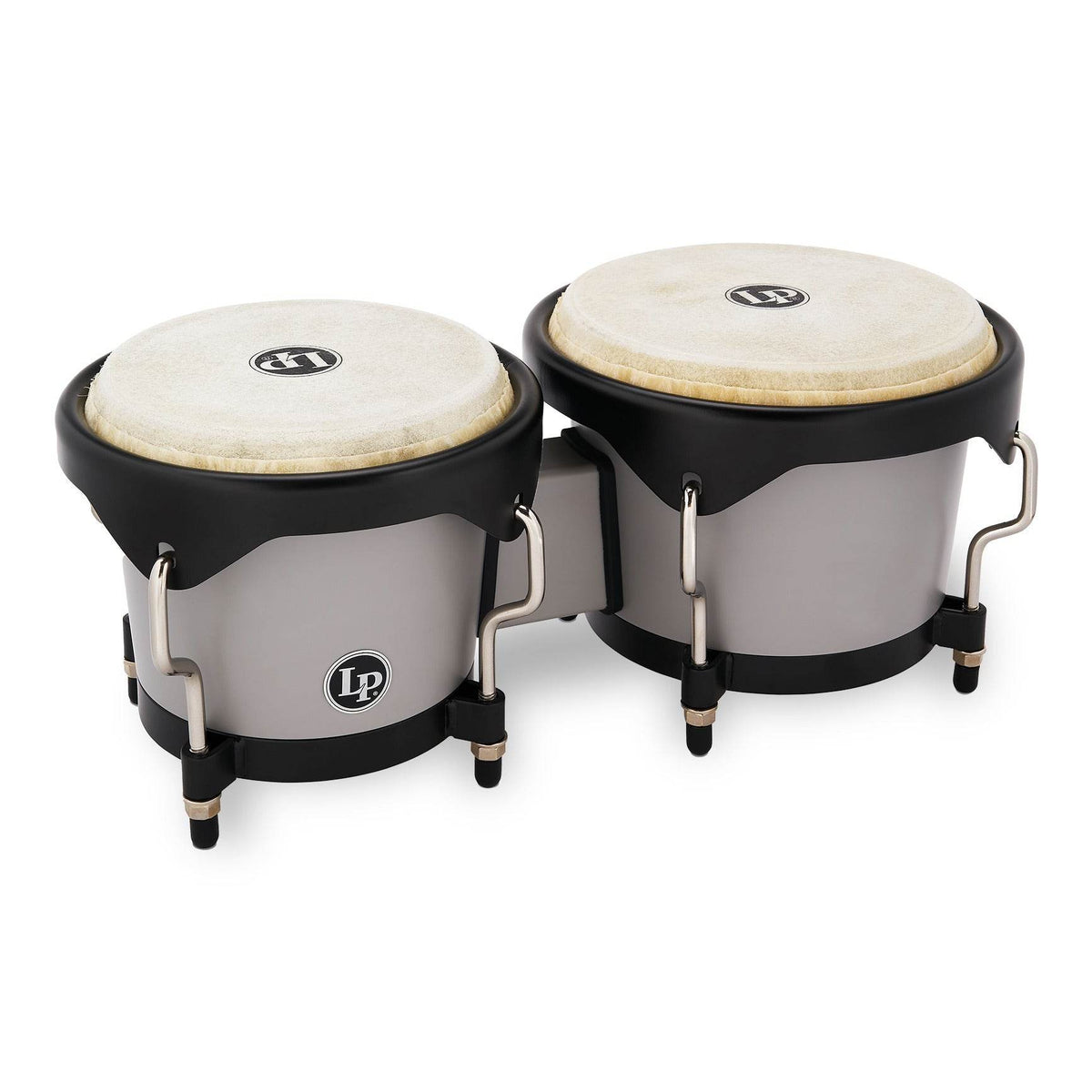 LP LP601DSGK Discover Series Bongo Set w/ Bag (Slate Grey) - Ray's Midbell Music
