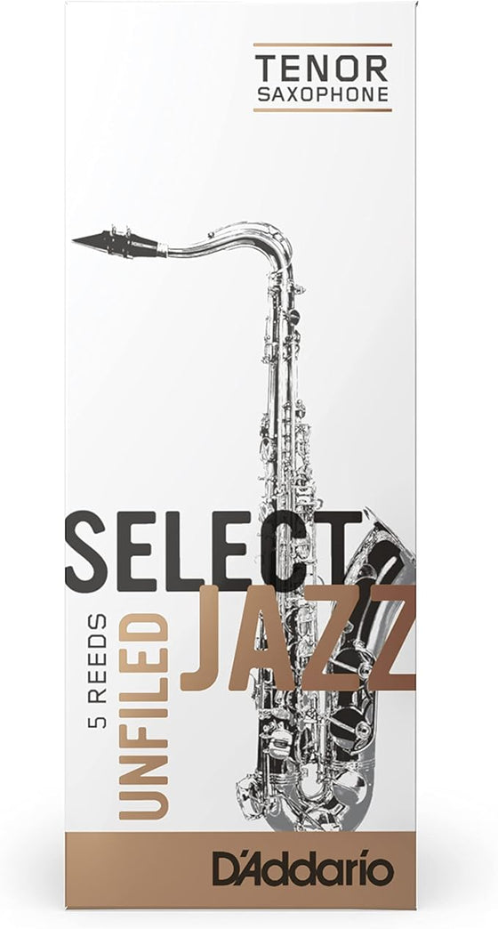 RICO JAZZ SELCT RRS05TSX3S #3S Unfiled Tenor Sax Reeds, Box of 10