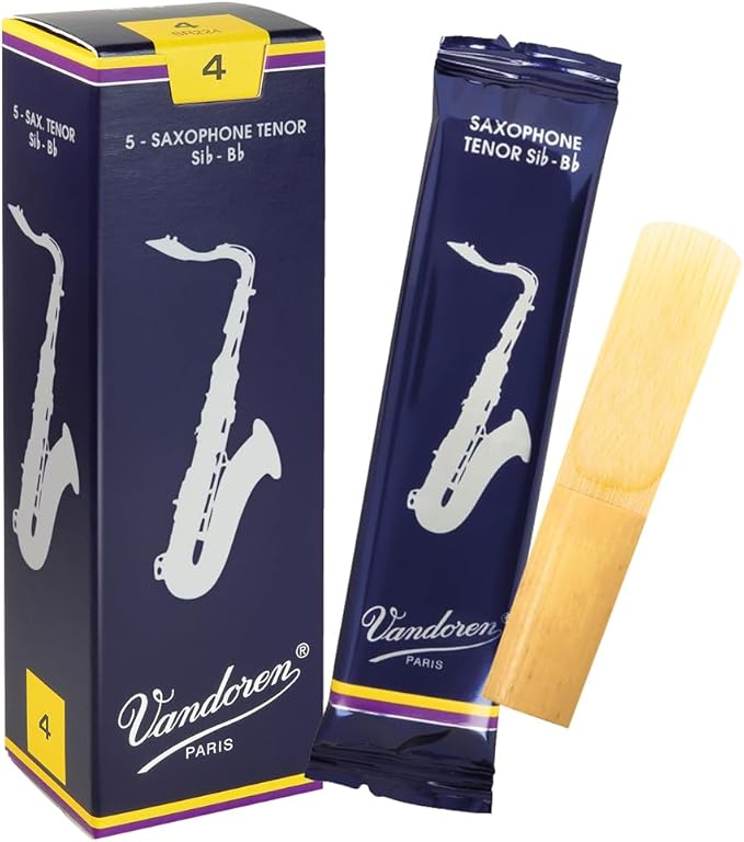 Vandoren SR224 #4 Tenor Sax Reeds, Box of 5