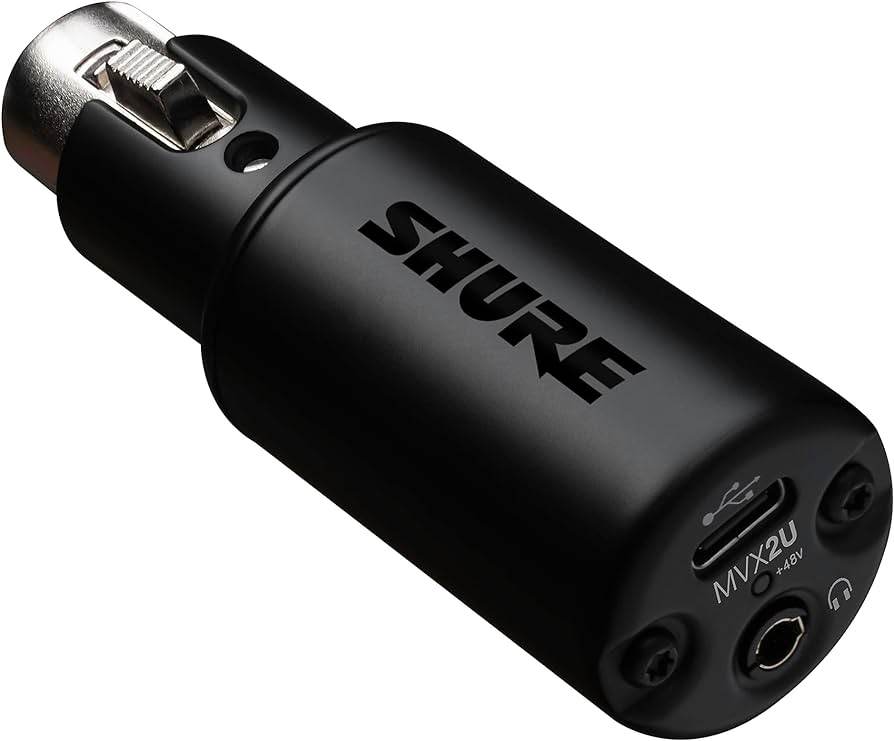 SHURE MVX2U Motiv XLR to USB Adapter - Ray's Midbell Music