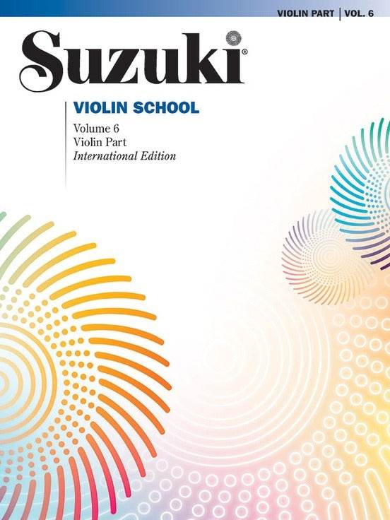 ALFRED 000154S Suzuki Violin School, Volume 6 International Edition - Ray's Midbell Music