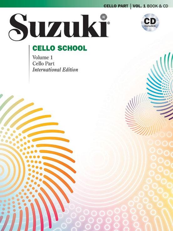 ALFRED 00-40697 Suzuki Cello School Cello Part & CD, Volume 1 (Revised) - Ray's Midbell Music