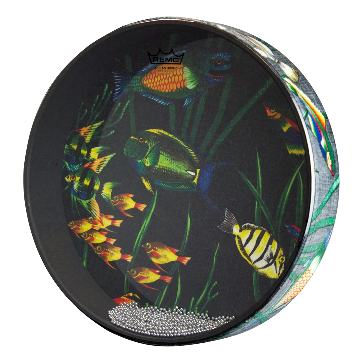 REMO ET021210 12" Fish Graphic Ocean Drum