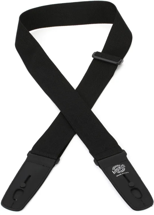 Lock It LIS001P2BLK 2" Nylon Strap w/ Locking System (Black)