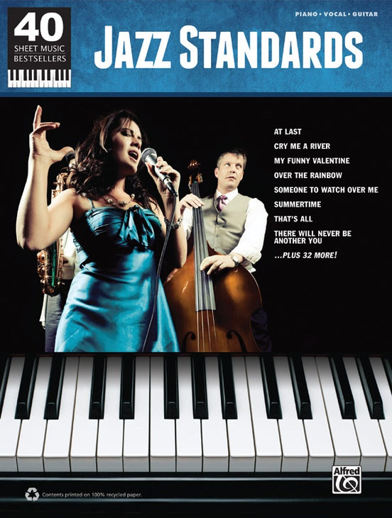 ALFRED 00322421 Jazz Standards - 40 Sheet Music Bestsellers Series