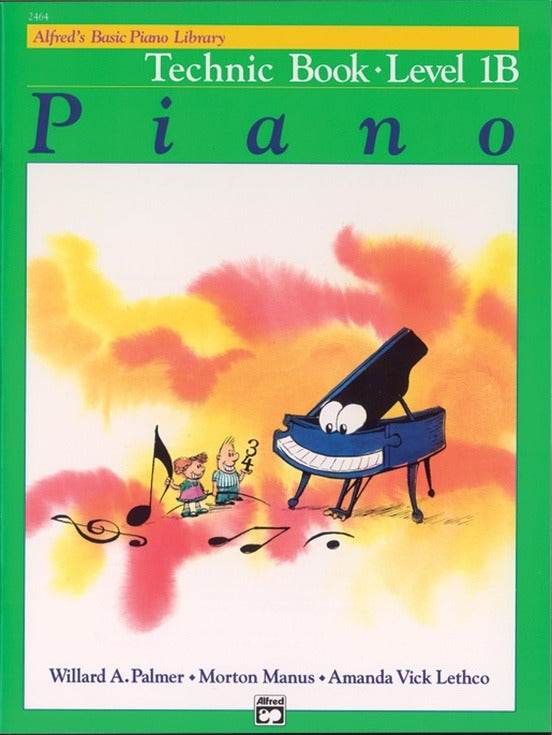 ALFRED 002464 Alfred's Basic Piano Course: Technic Book 1B [Piano] - Ray's Midbell Music