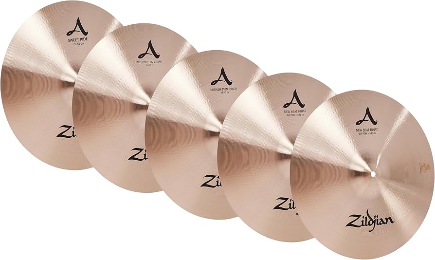 ZILDJIAN A391 Avedis Cymbal Pack w/ Free 18" Crash