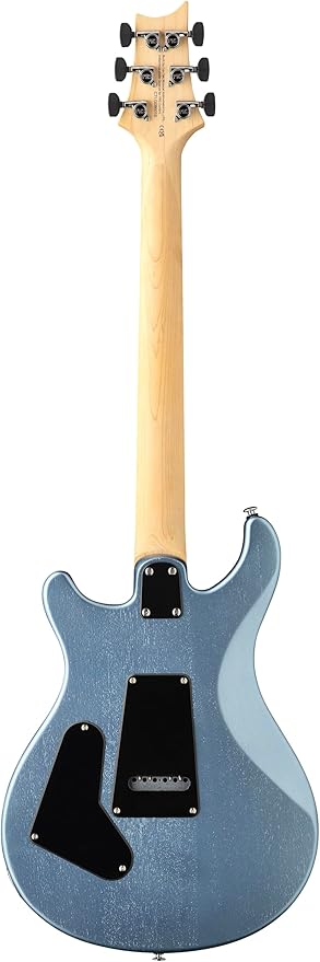 PRS 115992IN SE Series CE24 Standard Satin Double Cut Electric Guitar (Ice Blue Metallic)