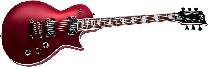 Esp LTD LEC256CARS Singlecut Electric Guitar (Candy Apple Red Satin)