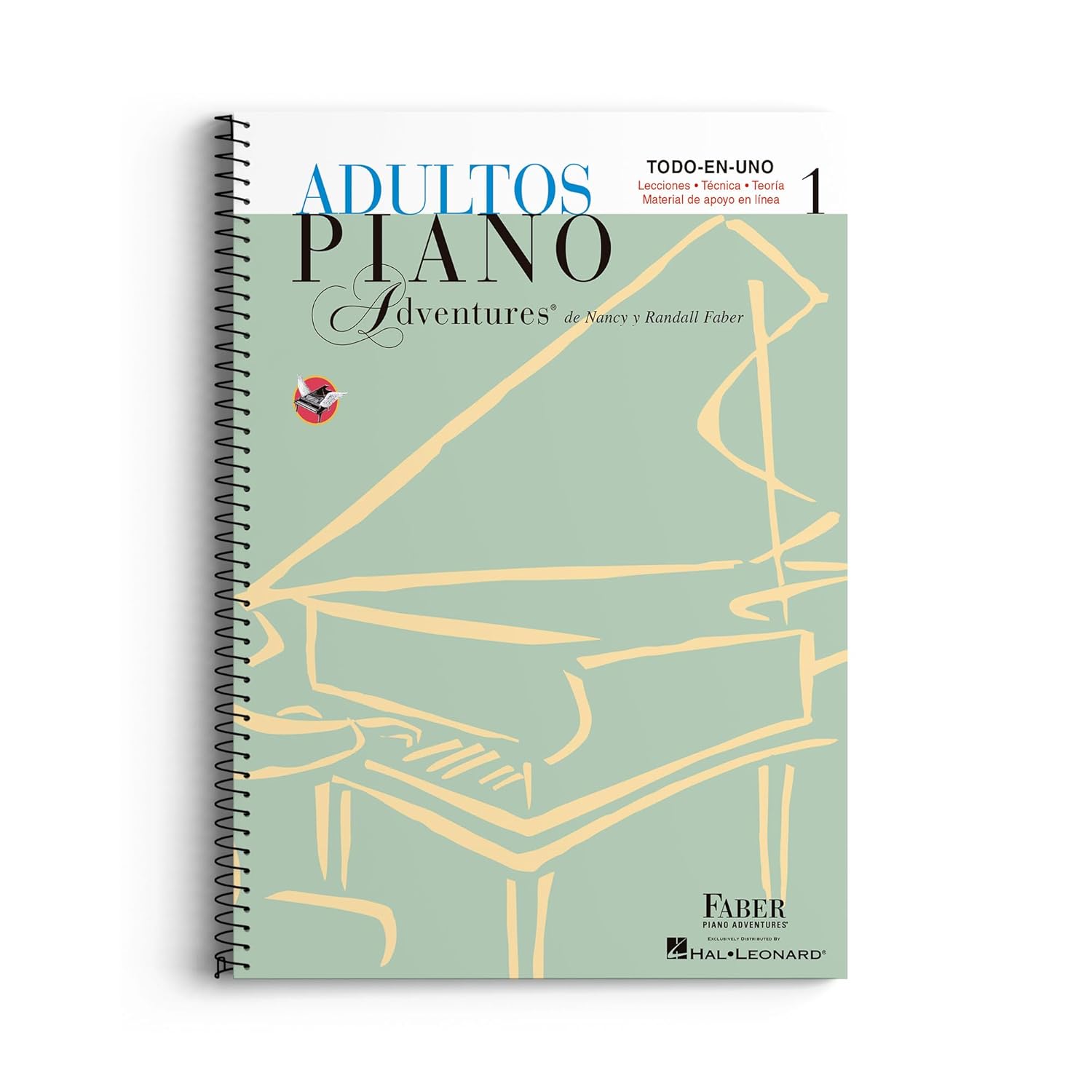 Alfred Publishi 0041998 Alfred's Adult All In One Piano Course Book 1 (Spanish)