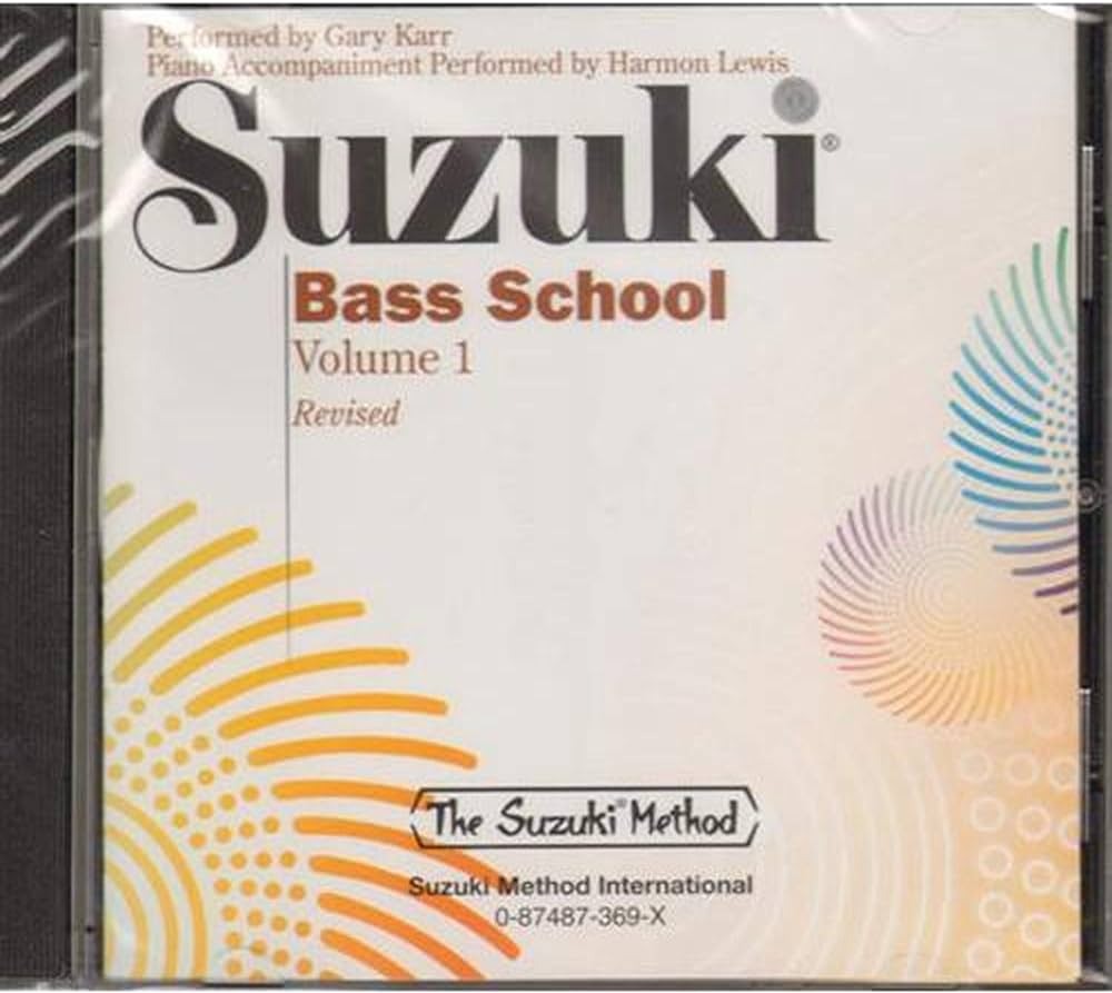 ALFRED 369 Suzuki Bass School CD, Volume 1 [String Bass]