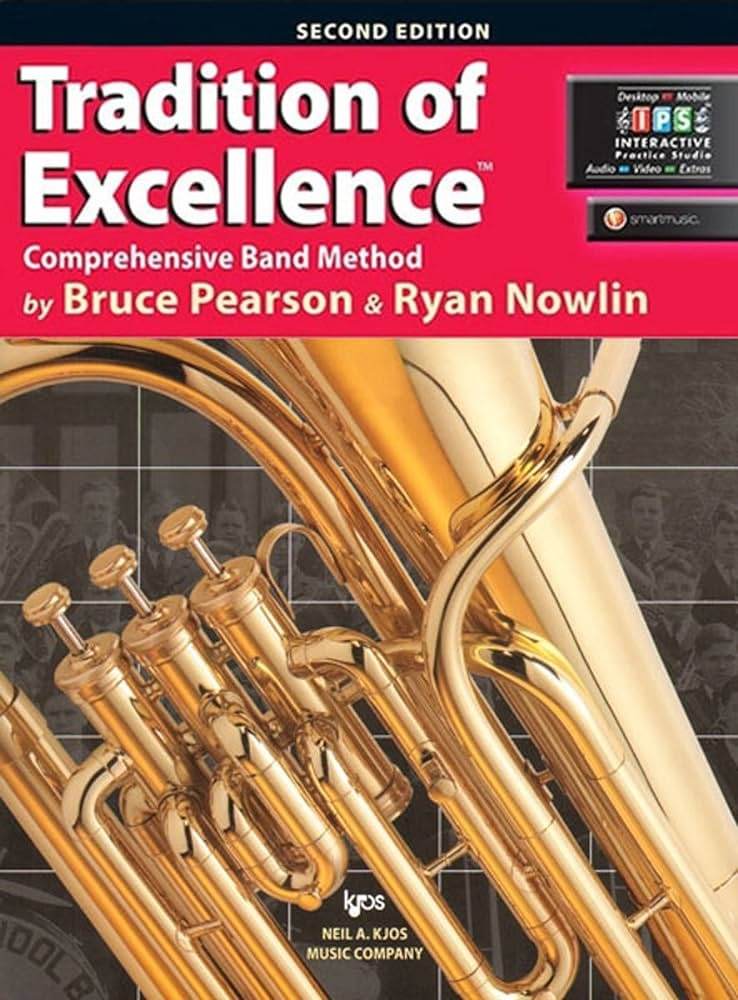 KJOS W61TC Tradition of Excellence TC Baritone Book 1 - Ray's Midbell Music