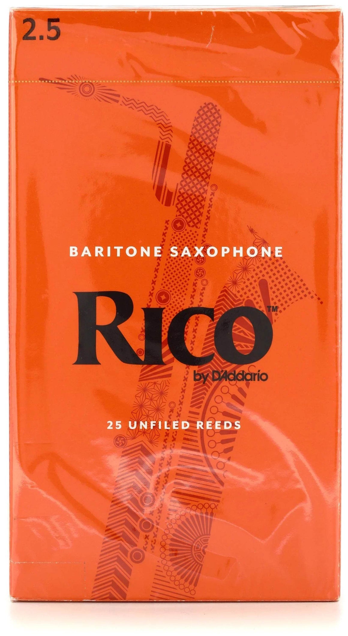 RICO RLA2525 #2.5 Bari Sax Reeds, Box of 25 - Ray's Midbell Music