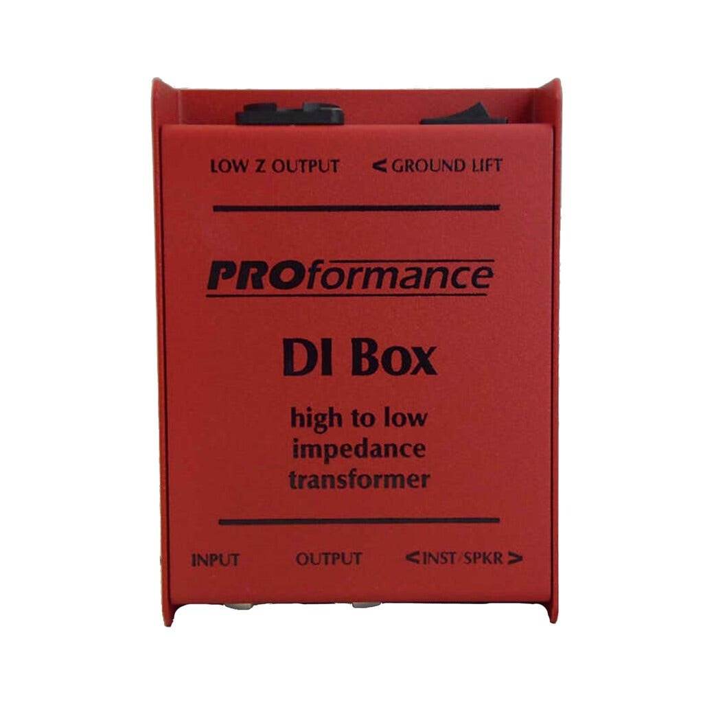 PROformance PDI1 DI Box Instrument/Speaker Level - Ray's Midbell Music