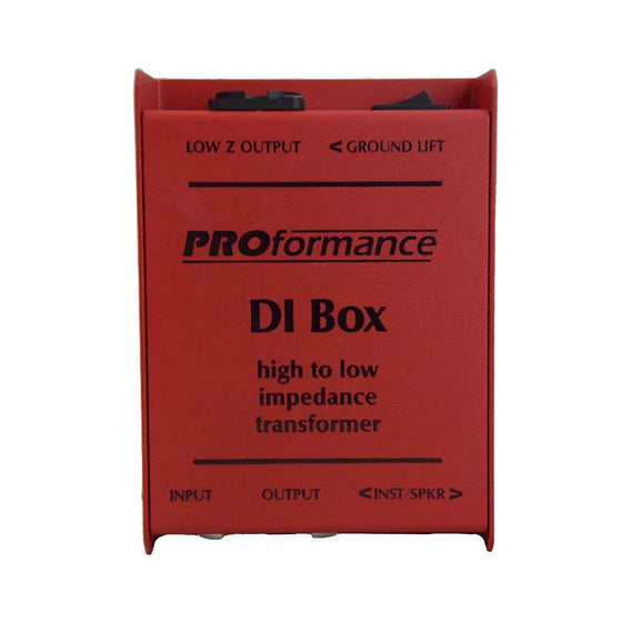 PROformance PDI1 DI Box Instrument/Speaker Level