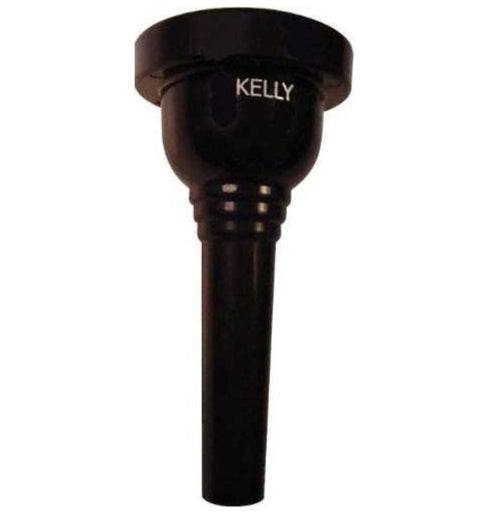 KELLY TB12JB 12C Lexan Trombone Mouthpiece (Jet Black) - Ray's Midbell Music