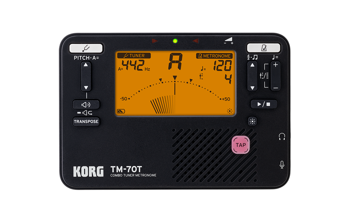 KORG TM70TBK Combo Tuner/Metronome