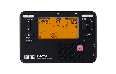KORG TM70TBK Combo Tuner/Metronome