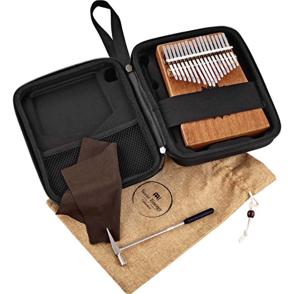 MEINL Sonic Energy KL1708H Sound Hole Kalimba, 17 notes, Mahogany