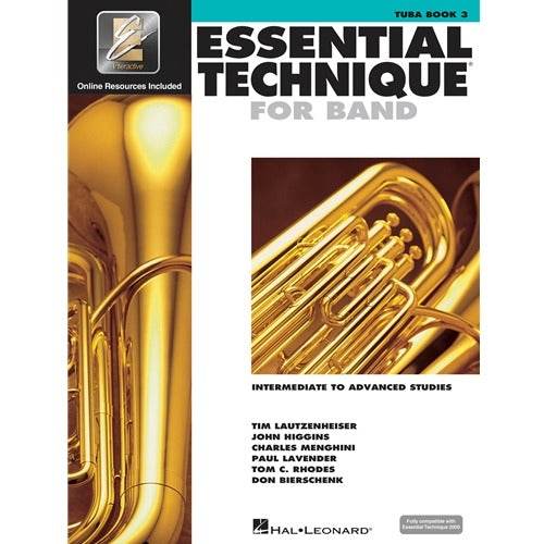 HAL LEONARD HL00862631 Essential Technique Tuba Bk 3 - Ray's Midbell Music