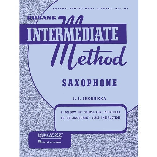 HAL LEONARD HL04470200 Rubank Intermediate Method - Saxophone