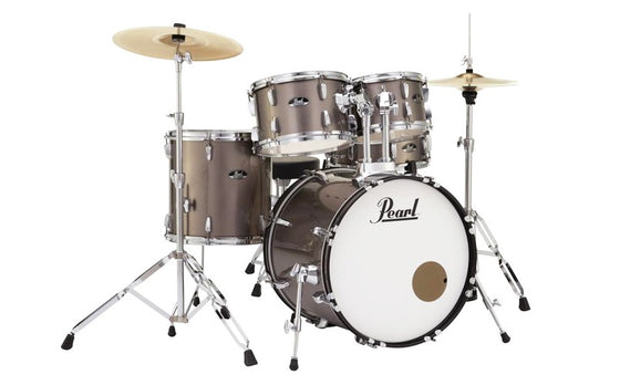 PEARL RS525SCC707 Roadshow 5 Piece Drumset w/ Cymbals (Bronze Metallic) (10,12,16)