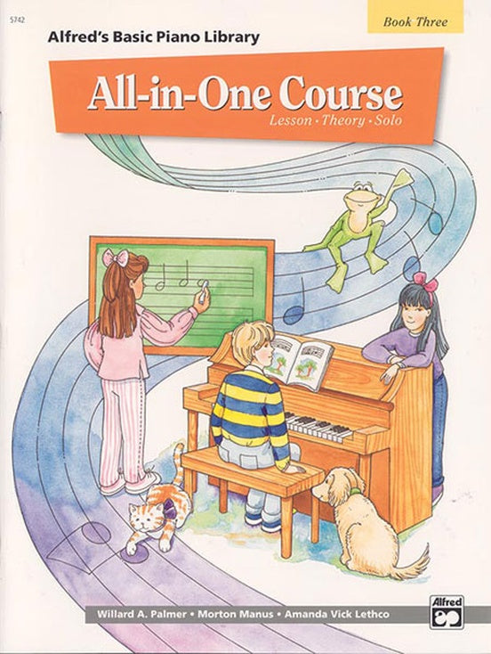 ALFRED 005742 Alfred's Basic All-in-One Course for Children, Book 3 [Piano]