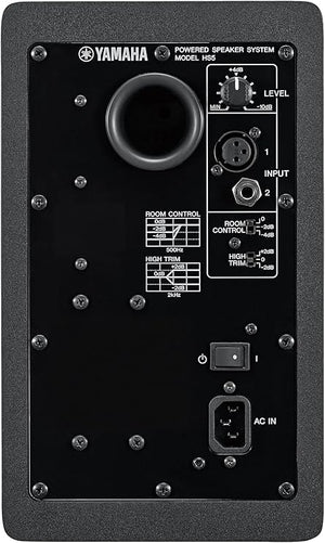 Yamaha HS5 Powered Studio Monitors, 1 x 5", 1 x 1" Dome, 70W, Black Finish