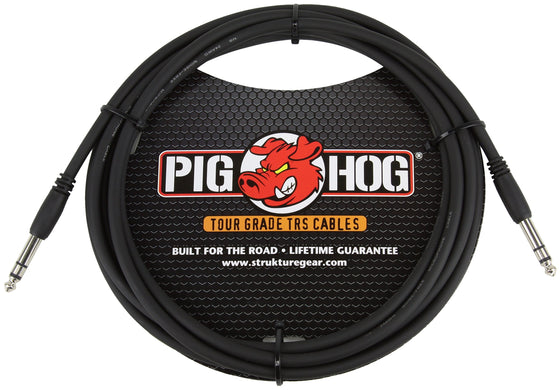 Pig Hog PTRS10 10' 1/4" TRS Cable