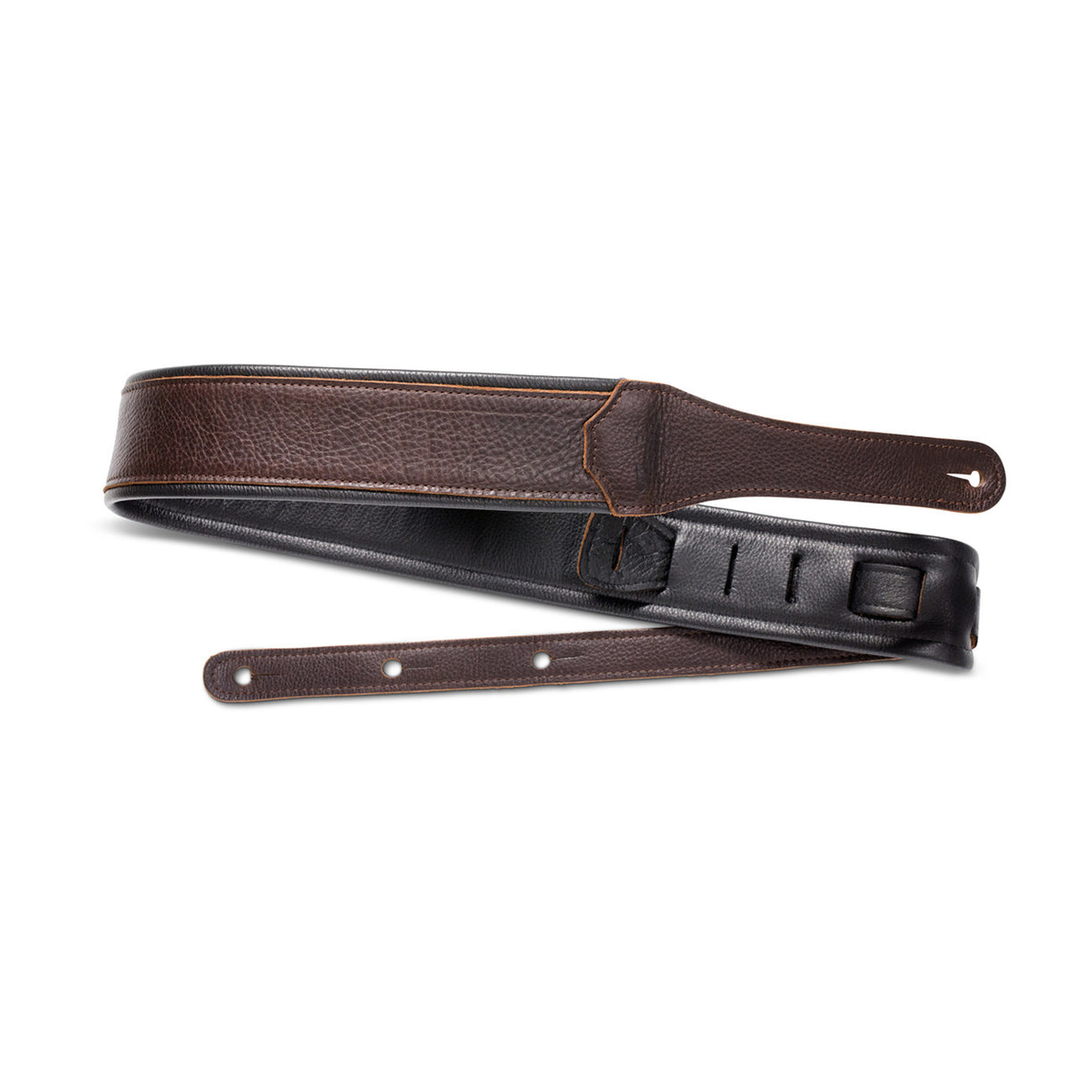 TAYLOR 413025 Koa Plus Leather Strap, Black Stitching