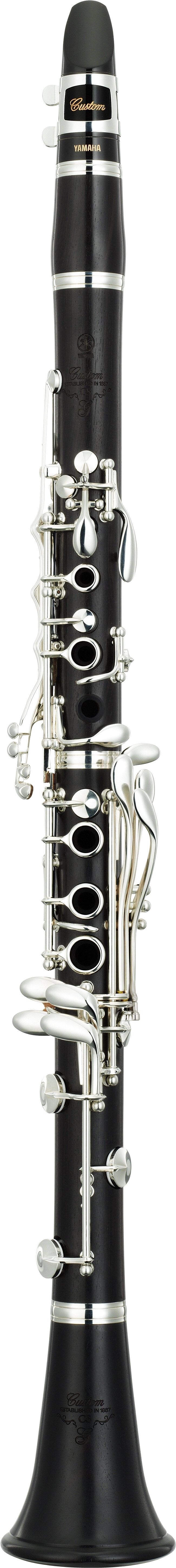 Yamaha YCLCSGIIIL Custom G-Series Clarinet, Grenadilla Wood Body, Barrel & Bell
