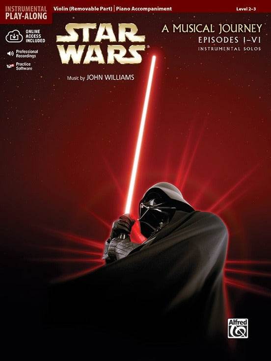 ALFRED 0032125 Star Wars Instrumental Solos for Strings (Movies I-VI) [Violin] - Ray's Midbell Music