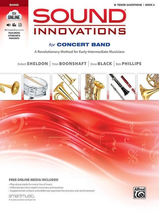 ALFRED 0034556 Sound Innovations for Band Tenor Sax Book 2 - Ray's Midbell Music