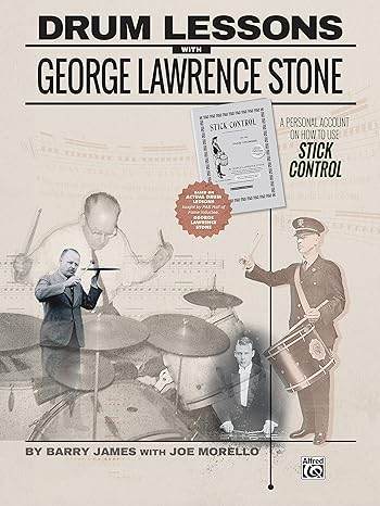 ALFRED 0048598 Drum Lessons with George Lawrence Stone [Snare Drum] - Ray's Midbell Music