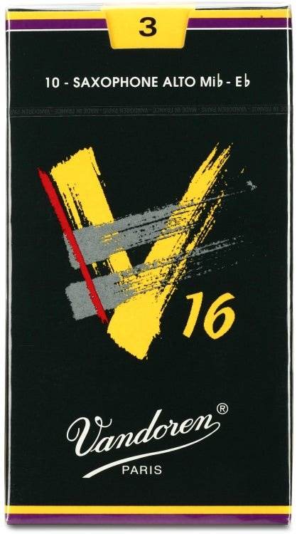 VANDOREN V16 SR703#3 Alto Sax Reeds, Box of 10 - Ray's Midbell Music